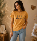 تیشرت نخ پنبه دخترانه و زنانه